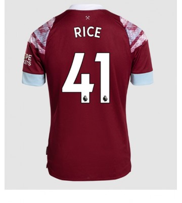 West Ham United Declan Rice #41 Hjemmedrakt 2022-23 Kortermet